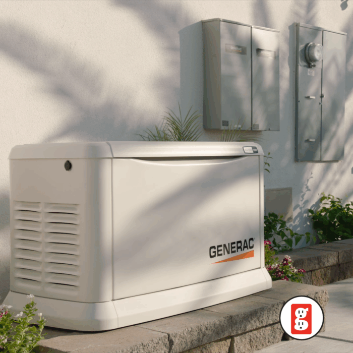 installed generac generator